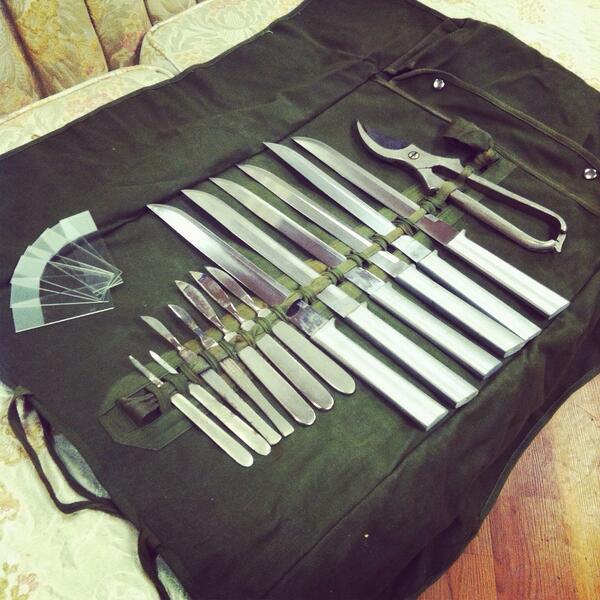 GretchenHLowell's tweet photo. Beautiful! "@OdditiesParlor: Hey @SHO_Dexter fans check this #Dexter inspired medical kit! #KillKit http://t.co/Gt6NGJ9E6j"