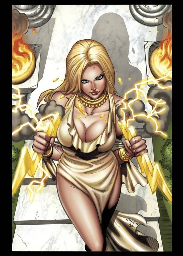 David0campo's tweet photo. GFT GODSTORM HERCULES PAYNE #1 COVER #Zenescope

LINES: Vincenzo Cucca 
COLORS: Yours truly http://t.co/EJ4VGwInDO