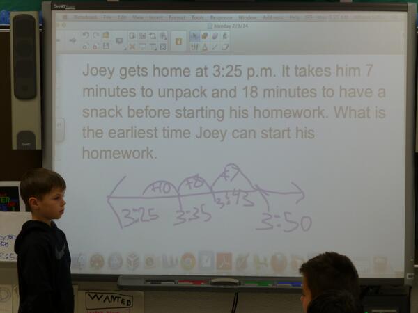 DTCreech's tweet photo. Thinking and communicating about math. #d123kol #1dayedu http://t.co/lUatG6zy1w