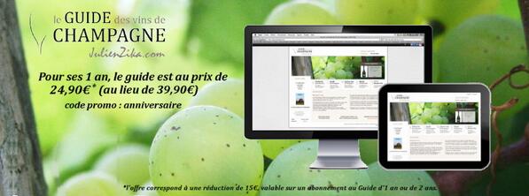 web_champagne's tweet photo. Profitez-en ! #Champagne #Guide #Promo http://t.co/tvCTzoXsuY