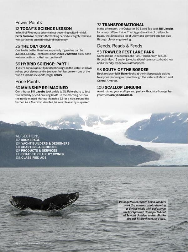 PassageMakerMag's tweet image. Get a peek at what is inside our March 2014 Issue. On stands Feb 11! #PassageMaker