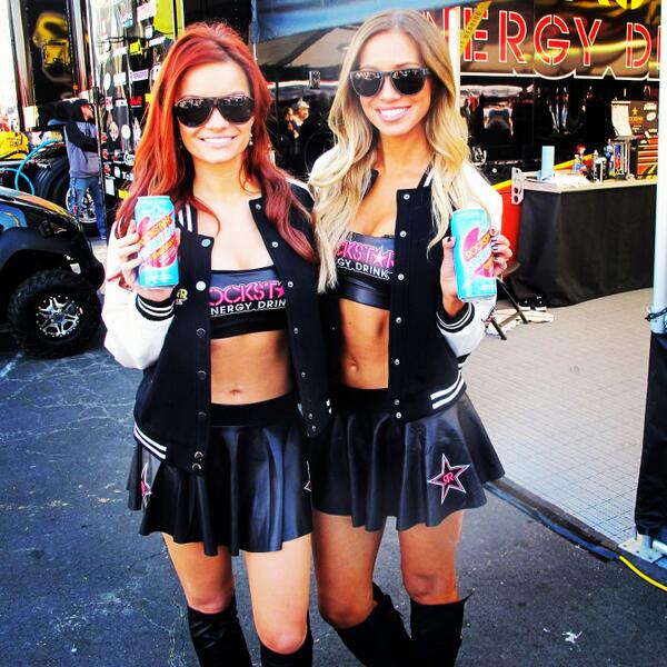 rockstarenergy's tweet image. Getting this Monday started the right way. #SparklingEnergy #ModelMonday