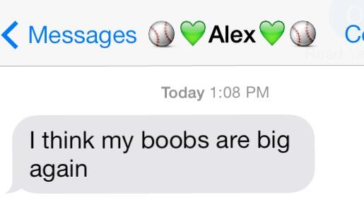 taylorwaters17's tweet image. #TextsFromAlex @AlexVanWagner
