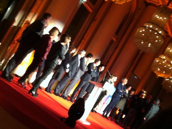 Makheia's tweet image. #topcom2014 le jury au grand complet.