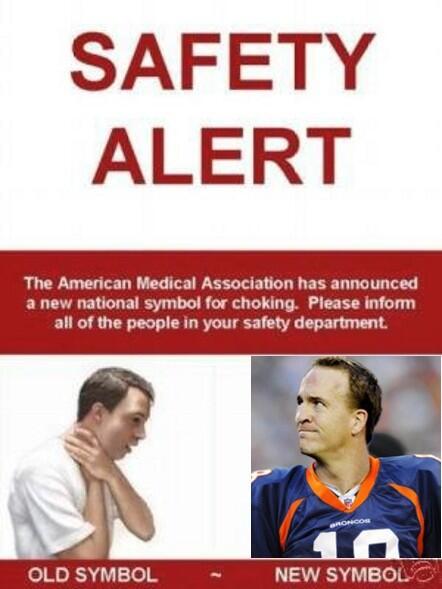 Webber9391's tweet photo. Somebody needs to do CPR on Peyton manning if he keeps choking http://t.co/UuwxgEywo9