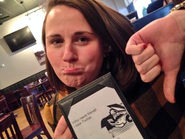 This makes me sad...Social media can't replace friends! <a href="/kbmoser/">Kim Derry</a>