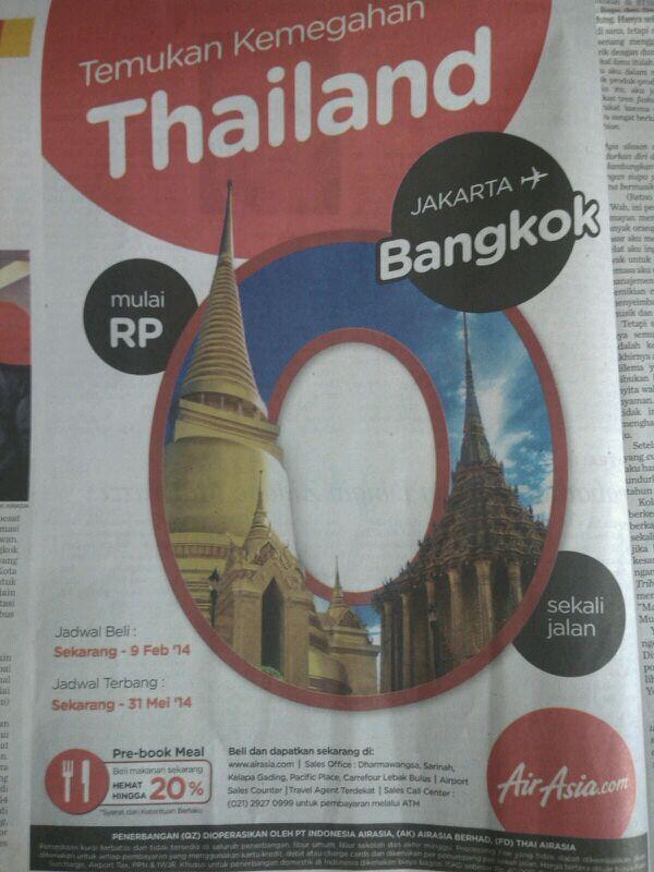 Promo terbaru AirAsia cepat pesan tiket di Ar-Rahimy Travelindo