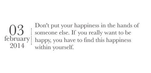 mindsetdev's tweet photo. Don't put your happiness in the hands of someone else. http://t.co/IK0VqRdHaJ