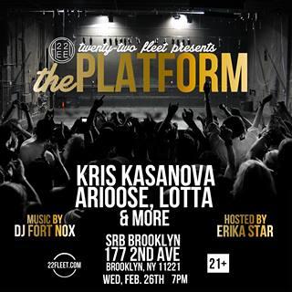 FortThaPharaoh's tweet photo. @KrisKasanova x @Arioose x @Lotta910 Headlining February 26th Showcase At @SRBBrooklyn #ThePlatformShowcase http://t.co/LLIzjUhAfE