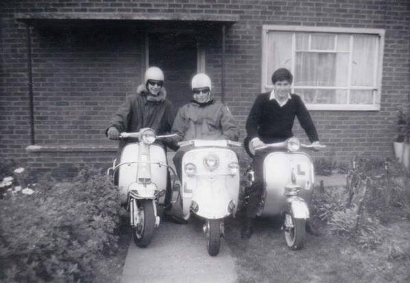 PrincessLulabel's tweet photo. My father in law was a #mod http://t.co/7JGZJLiJEK