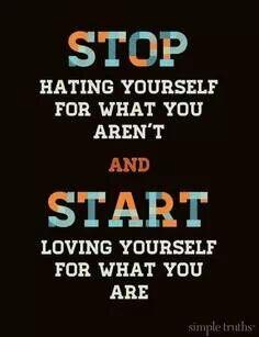 WP_writer's tweet photo. I find this so incredibly hard to do, but I'm trying - some days with more success than others #EmbraceYourAwesome http://t.co/uHTKai9Heb