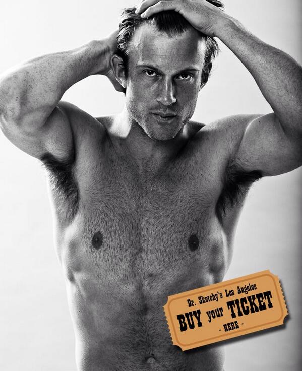 BabyTattoo's tweet photo. Draw this man naked at http://t.co/T6sY8PDjon. Tuesday night. In person. Woo! http://t.co/2ez3mPLIyS