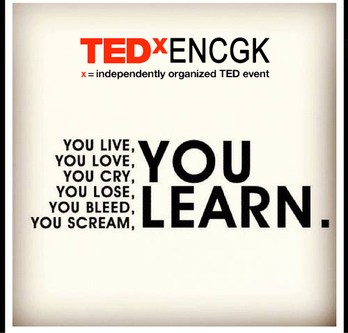 tedxencgk's tweet photo. YOU LEARN http://t.co/84UHlYUk5I