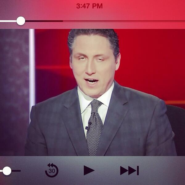 JayOnrait's tweet photo. Watched Insider Trading on TSN.ca and discovered the 2014 edition of #Dregerface http://t.co/gcc3TCkg0S