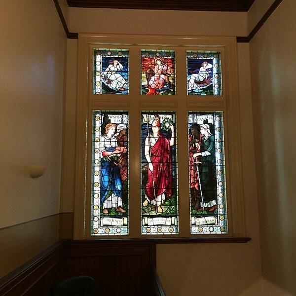 This lead light sits in our building. It actually belongs to the #art gallery of #SA