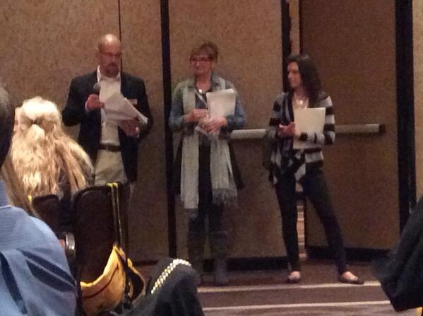 Remodel_w_Feia's tweet image. Design challenge winners announced by our esteemed panel of judges #ModenusTalks #KBIS2014