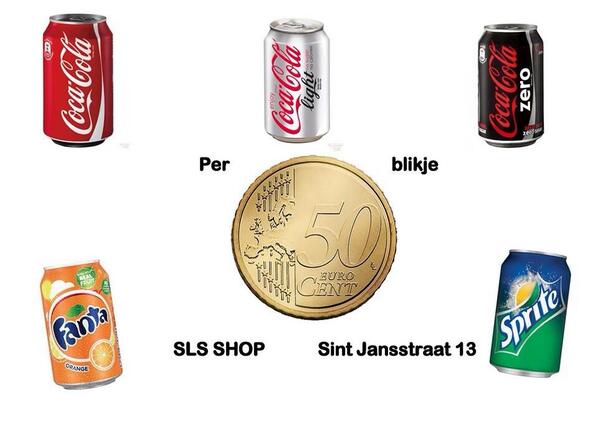 Div. Blikjes #frisdrank vanaf €0,50
goo.gl/maps/BrrZS
SLS-Shop
St.Jansstr.13
#Groningen
#gwv2014