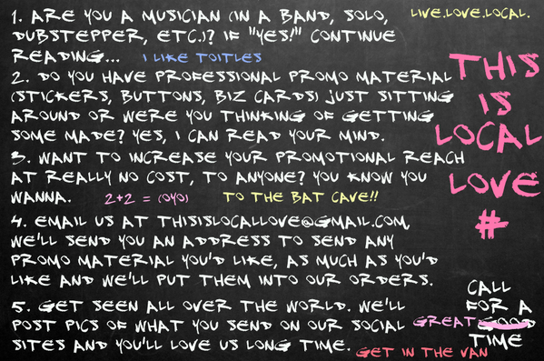 thisislocallove's tweet photo. #CallingAllBands! http://t.co/fZnBAfA25O