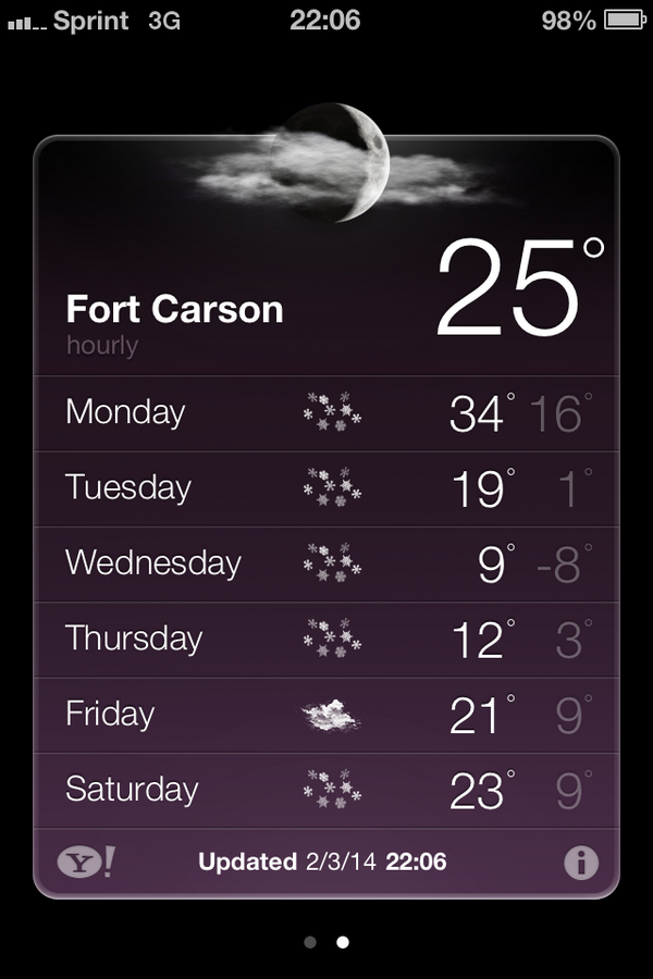 haw42995's tweet photo. The weather this week snow everyday but Friday http://t.co/uqy3cyLHIH