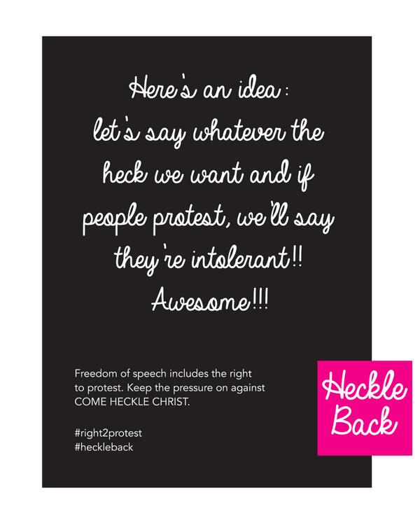 TruthLabProject's tweet image. #calltheirbluff #right2protest #heckleback