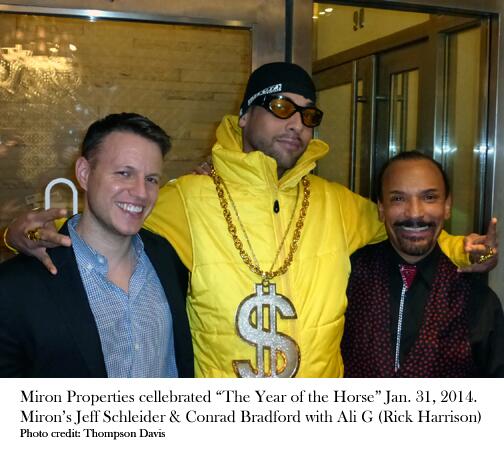 ConradManhattan's tweet image. #NYC #mironproperties #alig #yearofthehorse #jeffschleider #conradbradford Miron party had surprise guest!