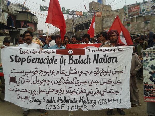 SayedMuzamal's tweet photo. Stop the Genocide of  Baloch nation by #JSMM. #MassGravesInBalochistan. #OccupiedSindh #occupiedBalochistan http://t.co/RhyrhPBzRd