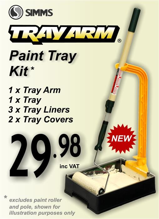 Simms Paint Tray Arm