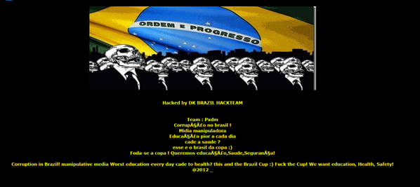 YourAnonCentral's tweet photo. #HaCked by DK #Brazil HackTeam  http://t.co/GDHlEBCyiL
http://t.co/KrjNyOVMx0
#OpWorldCup
#Anonymous http://t.co/KVItcA5l5O