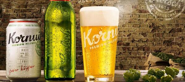 Een verrassend fris pils: <a href="/Grolsch/">Grolsch</a> #kornuit; Ontdek 'm nu!
Tray 24 blikken à 33 cl €10,00!
ontdekkornuit.nl