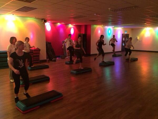 fizzlemynnizzle's tweet photo. @VirginActiveUK #zumbastep staff class 😊 #vagroupex http://t.co/fxIJ6BIje9