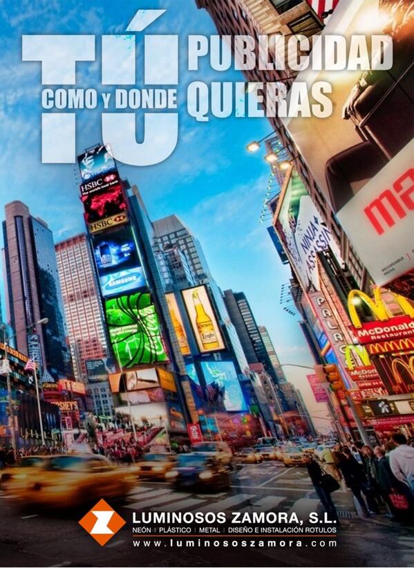 LuminososZamora's tweet photo. Tu Publicidad como y donde Tu Quieras http://t.co/RokQDXOrrF