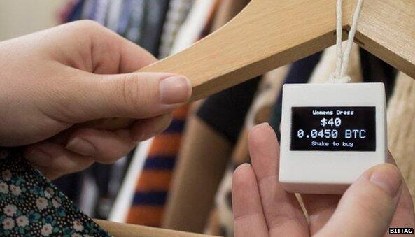 gubatron's tweet photo. #BitTag, a #Bitcoin Price Tag for the retail industry http://t.co/RTXVL7F4y8 http://t.co/RkiKvjcuwy