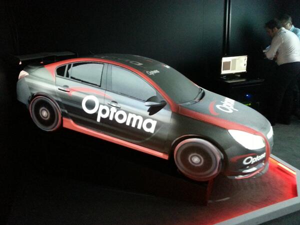 Optoma_EMEA's tweet image. #ISE2014 #projectormapping