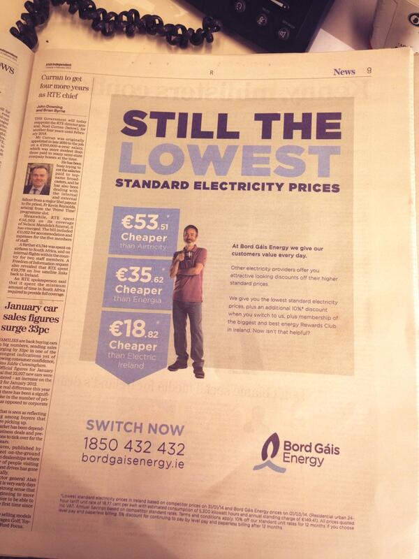 BordGaisEnergy's tweet image. #StillTheLowest ... 3rd year in a row in fact! brd.gs/stillthelowest #BGERewards