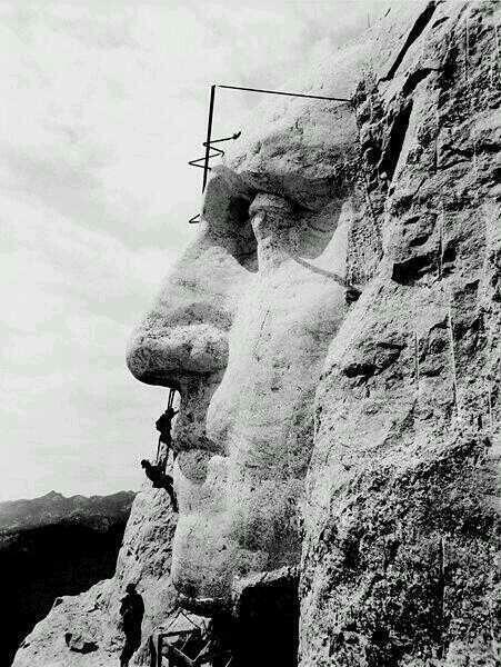 Check Out What Mount Rushmore Monument Looked Like  in 1931 