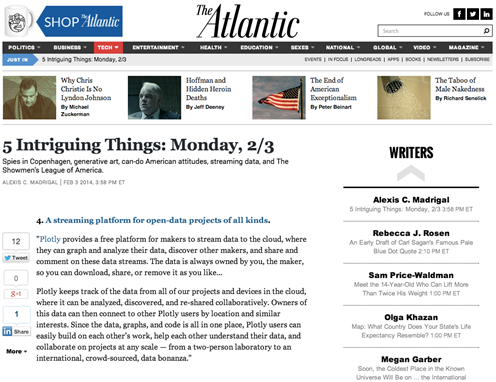 rhocanada's tweet photo. Portfolio company Plotly @plotlygraphs in The Atlantic's 5 Intriguing Things article http://t.co/dr1RmClIao http://t.co/b0BtQ2pKl9