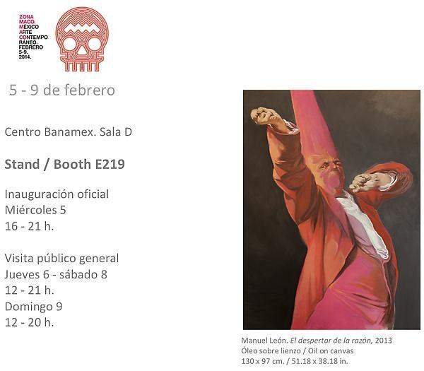 plataforma_pac's tweet photo. @plataforma_pac: La galería Javier López estará en @ZonaMaco #arte #art #artecontemporáneo #Mexico #artfair http://t.co/KUSLWqjZCY