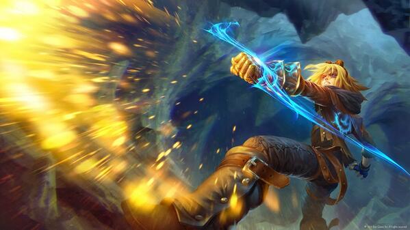 ¿Posibles nuevos Splash art de Jarvan y Ezreal? BfomfcMCMAA4fok