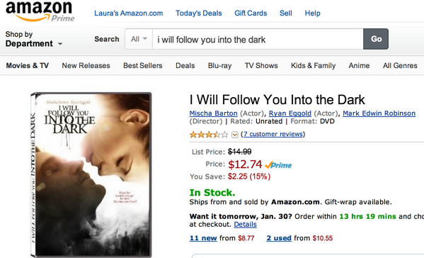 "I Will Follow You Into The Dark" with @MischAmazing and @Ryan_Eggold on Amazon here --> buff.ly/1fvykcq