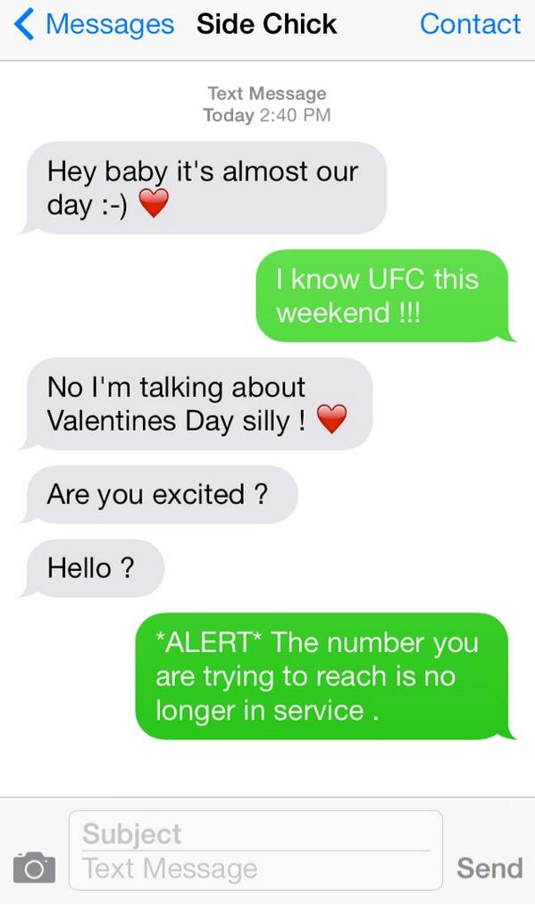 Side Chicks On Valentines Day