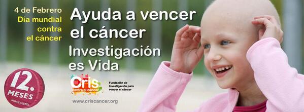 cuatro's tweet photo. Nosotros también nos unimos a @12_meses en el #DiaMundialContraElCancer por la investigación> http://t.co/UfCLVkm5xp http://t.co/0eZ9srSE5I