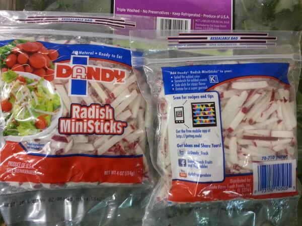 DiLisosFresh2U's tweet photo. Check out these pre cut radishes.  Great idea!  #ontariofoodterminal http://t.co/rZtUJflXKn