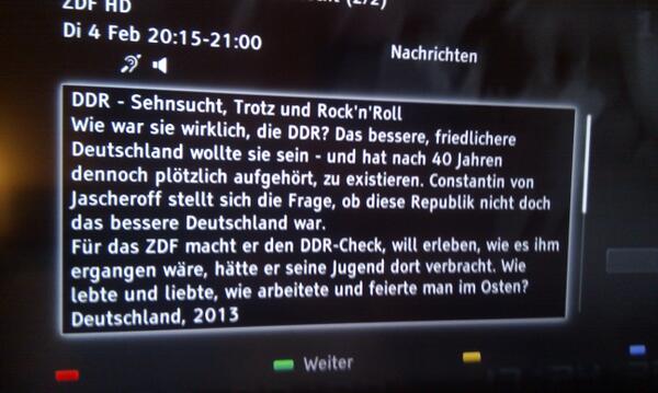 EnlargeYourPen's tweet image. Das bessere Deutschland ... #ZDF #Hauptabendprogramm #Verblödung