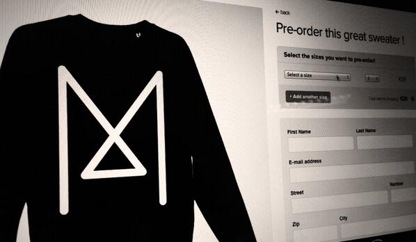 teeville_tees's tweet photo. We're slowly expanding our product range. Have you seen the @ModekMusic sweater yet? Big update coming next week! http://t.co/HFBgclZ0P3