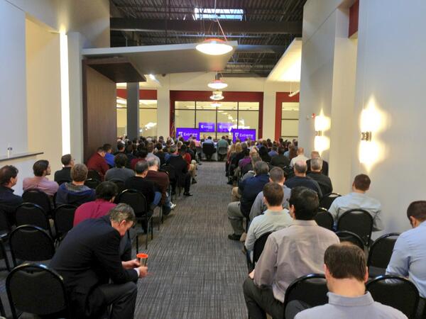 Dan_Dulac's tweet image. Exciting day @ExtremeNetworks -- New brand AND new product launch! @mkrigsman @ValaAfshar talk user experience.