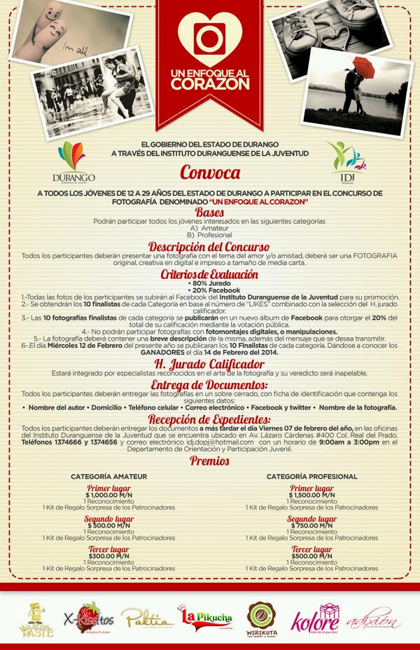 IDJuventud's tweet image. Tercer Lugar categoría Profesional
$500
1 KIT de Regalo Sorpresa por los Patrocinadores.
&quot;Un enfoque al Corazón&quot;