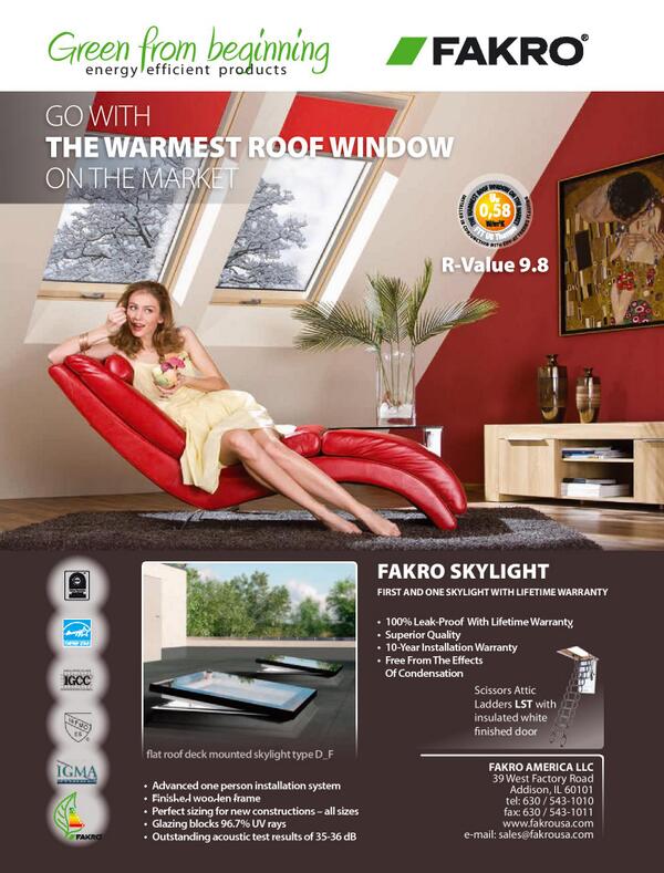 GreenBuildTalk's tweet image. #FAKRO The Fastest Growing Roof Window Manufacturer in the World! #IBSVegas Booth C7423