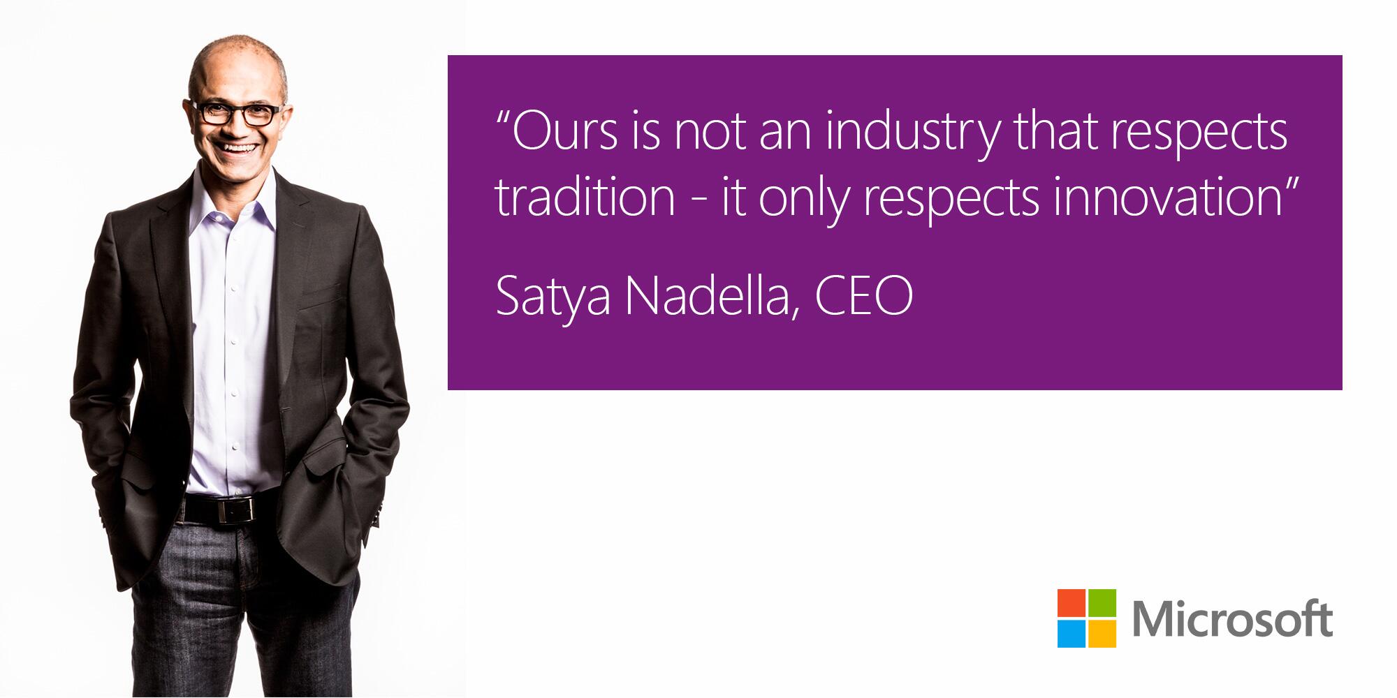 Microsoft on Twitter "Meet our new CEO, Satya Nadella http//t.co