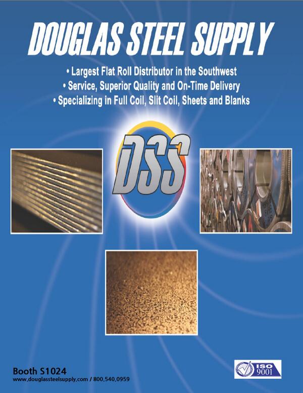 GreenBuildTalk's tweet image. #DouglasSteelSupply Specializing in Full Coil, Slit Coil, Sheets and Blanks #IBSVegas Booth S1024