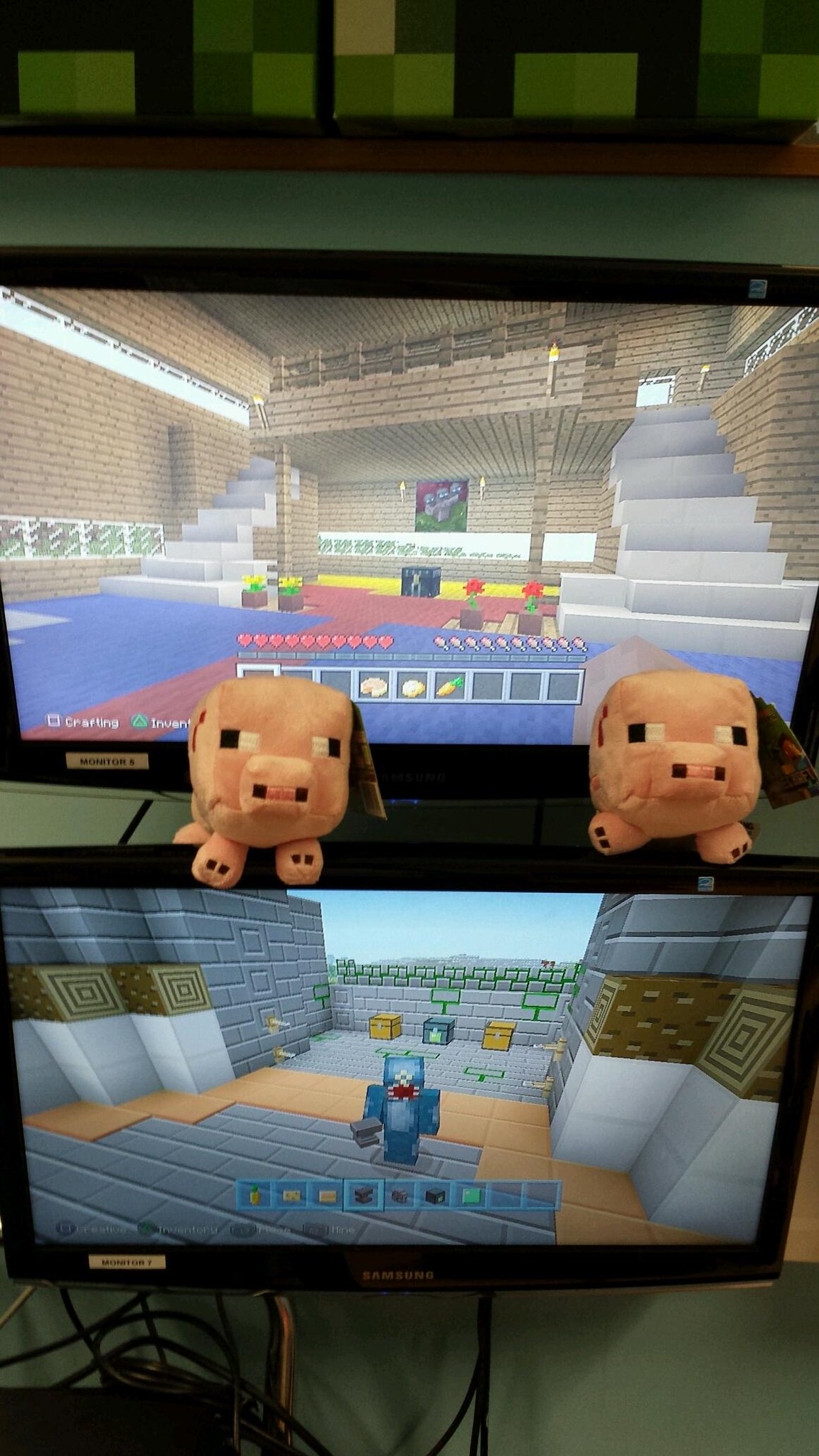 Minecraft PS3/PS4 Teaser Minecraft PS3/PS4 Teaser (PHOTO: 4J Studios)